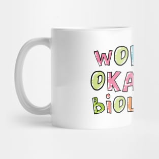 World's Okayest Biologist Gift Idea Mug